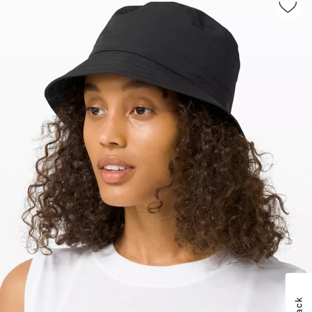 Lululemon On My Level Black Women's Bucket Hat Size S/M